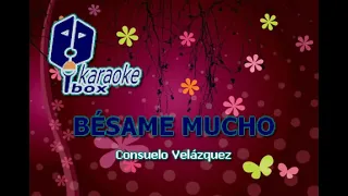 BESAME MUCHO KARAOKE LUIS MIGUEL