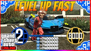 *SOLO* INSANE THIS IS NOW THE FASTEST WAY TO LEVEL UP IN GTA 5 ONLINE (LEVEL IN A DAY) RP GLITCH