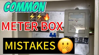 Common Meter Box Mistakes ☄️Livestream