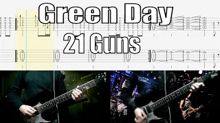 Green Day 21 Guns Guitar Lesson With Tab