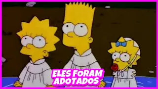 O dia que o Bart e a Lisa Simpson foram adotados [Retrospectiva Simpsons] Lar Doce Diddly Lar