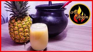 Como hacer masato de piña - Masato de piña - Como hacer masato colombiano