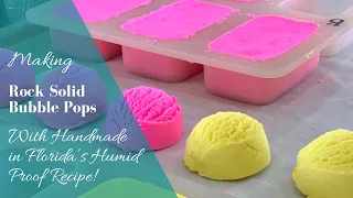 Making Rock Solid Bubble Pops! [Solid Bubble Bath]