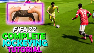 HOW TO JOCKEY IN FIFA 22 - COMPLETE JOCKEYING TUTORIAL - FIFA 22 DEFENDING TUTORIAL