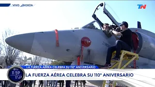 MORÓN I ARGENTINA VUELA: La Fuerza Aérea celebra su 110° aniversario con entrada libre y gratuita