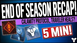 Destiny 2 End of Season Live Event! Final 5 Minutes. *SPOILERS!* Did The Traveler Heal? Beyond Light