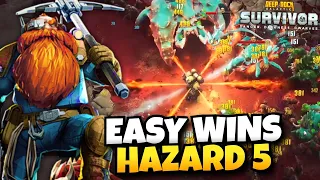 Easy Wins with All Classes on Hazard 5 | Deep Rock Galactic: Survivor Gameplay Live