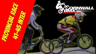 BMX Race - Double Points Ontario Provincial Race - Intermediate, Dad Class