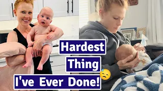 My Challenging Breastfeeding Story + Tongue Tie Correction Baby Recovery