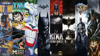 The Evolution of BATMAN Games (1986-2021)