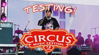 SKUSTA CLEE - TESTING (Live Performance @ CIRCUS MUSIC FESTIVAL 2)