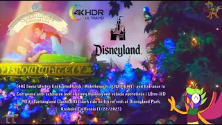 [4K] Snow White's Enchanted Wish On-Ride & Entrance to Exit queue POV Dark Ride Disneyland Park 2023