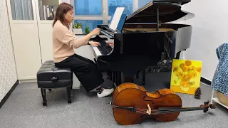 Piano accomp｜ABRSM Cello Grade 2 Carse: Minuet (from “The Fiddler’s Nursery”), trans. Max