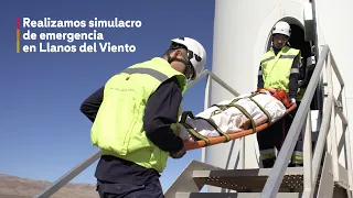 Simulacro de Emergencia en Llanos del Viento