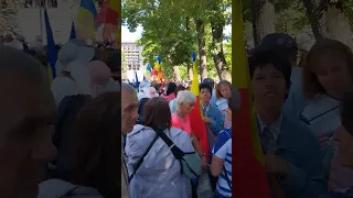 Что происходило сегодня утром в центре города,Кишинёв Молдова 15.06.23