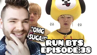 First Time Reacting to RUN BTS | EPISODE 38 | SPIN BTS | 김치대첩 | REACTION