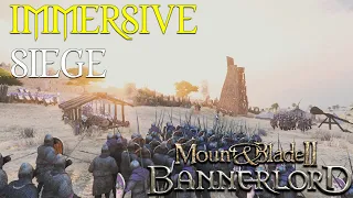 Mount & Blade 2: Bannerlord | IMMERSIVE SIEGE BATTLE | VLANDIA vs. ASERAI