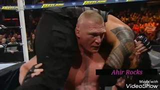 wwe Fastlane Roman Reigns Vs Brock Lesnar Vs Dean Ambrose   Match 2016