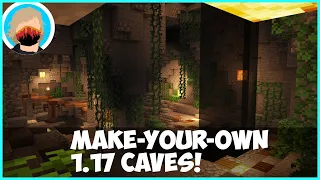How to make your own Minecraft 1.17 Caves! [Survival Friendly] [Tutorial]