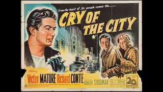 Victor Mature & Shelley Winters in "Cry of the City" (1948)