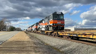 Export Locomotives for Mongolia on the NS NC-Line