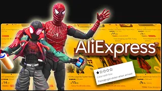 Spider-Man AliExpress Shopping! - Knock Off Figures Unboxing