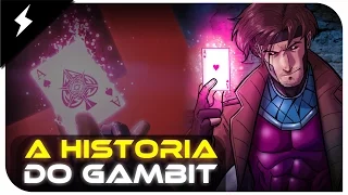 A HISTORIA DO GAMBIT O JOGADOR DE BARALHOS | MUTANTE MARVEL COMICS