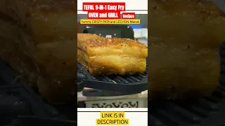 Yummy CRISPY PATA & LECHON MANOK COOKED in TEFAL Easy Fry OVEN & GRILL https://amzn.to/3OJCea4
