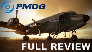 PMDG DC6 | Real Pilot | Detailed Review + Full Flight | Microsoft Flight Simulator