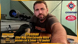 La meilleure Carabine à plombs que j'ai testé ! Crosman élite mag-fire extrême 4.5mm !