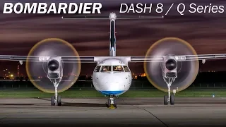 Bombardier Dash 8/Q Series - engines with sabres