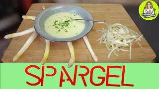 Spargel Schalen nicht entsorgen sondern für Suppe nutzen # Geld sparen