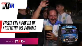 ¡EL DELIRIO ES TOTAL! A un día del AMISTOSO vs. PANAMÁ: ¡YA HAY GENTE EN EL MONUMENTAL!