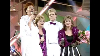 1985 Norway: Bobbysocks - Lat det swinge Winner's Reprise in Gothenburg/Sweden at ESC 1985