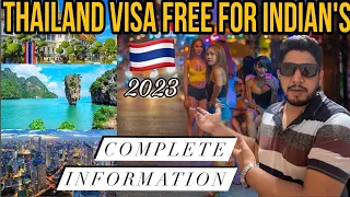 Thailand Visa Free for Indian 2023 | Thailand Visa