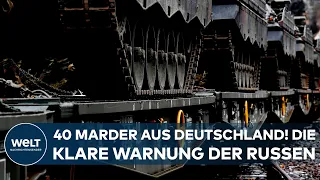 UKRAINE-KRIEG: Deutschland liefert 40 Marder-Panzer! Russland sieht "Schritt zur Konflikteskalation"