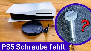 PS5 Standfuß: Wo ist die Schraube?