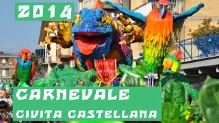 CIVITA CASTELLANA CARNEVALE CIVITONICO 2014 SFILATA DEL 2 MARZO 2014