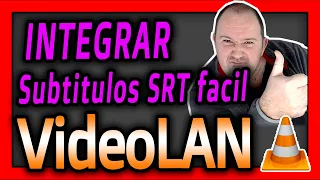 Como integrar subtítulos SRT INCRUSTADOS en una película con VLC VideoLAN 2024 ⭐