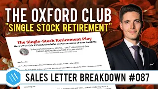 The Oxford Club / Agora Financial | "Single Stock Retirement" Proven Ads (87/100)
