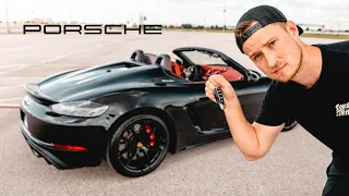 Buying the ULTIMATE sports car! | Porsche 718 Spyder