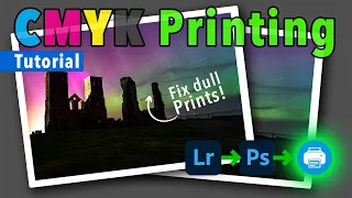 Why wont my colours print correctly?! CMYK printing tutorial