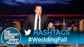 Hashtags: #WeddingFail