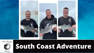 Our South Coast Adventure ! | Brighton Lure Bass Fishing | Seaford UK | Orkney Strikeliner 16FT