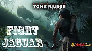 Shadow of the Tomb Raider Jaguar Fight / Jaguar Boss Fight - Walkthrough Gameplay [4K] (PC)