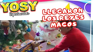 Los reyes le trajeron a Max sus regalos