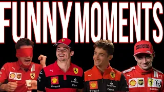 Charles Leclerc Funniest Moments.