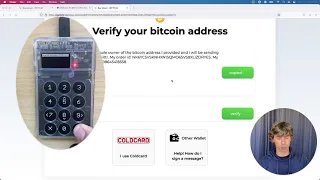 Buy bitcoin into a Coldcard hardware wallet (AIRGAPPED) with GetBittr.com in 4 easy steps!