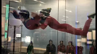 Rowan and Ivan go indoor skydiving at iFLY!
