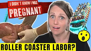 ObGyn Reacts: Carnival Bathroom Baby | Didn't Know I Was Pregnant